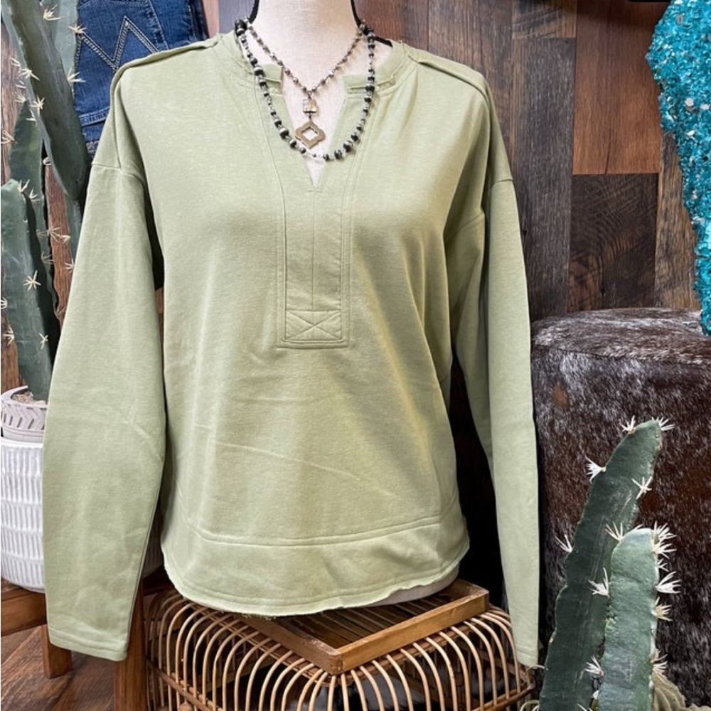Sage Long Sleeve Top